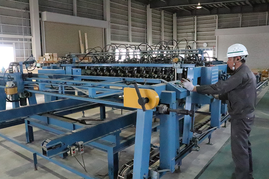 佐藤工務店 ２×４部材工場の設備を増強