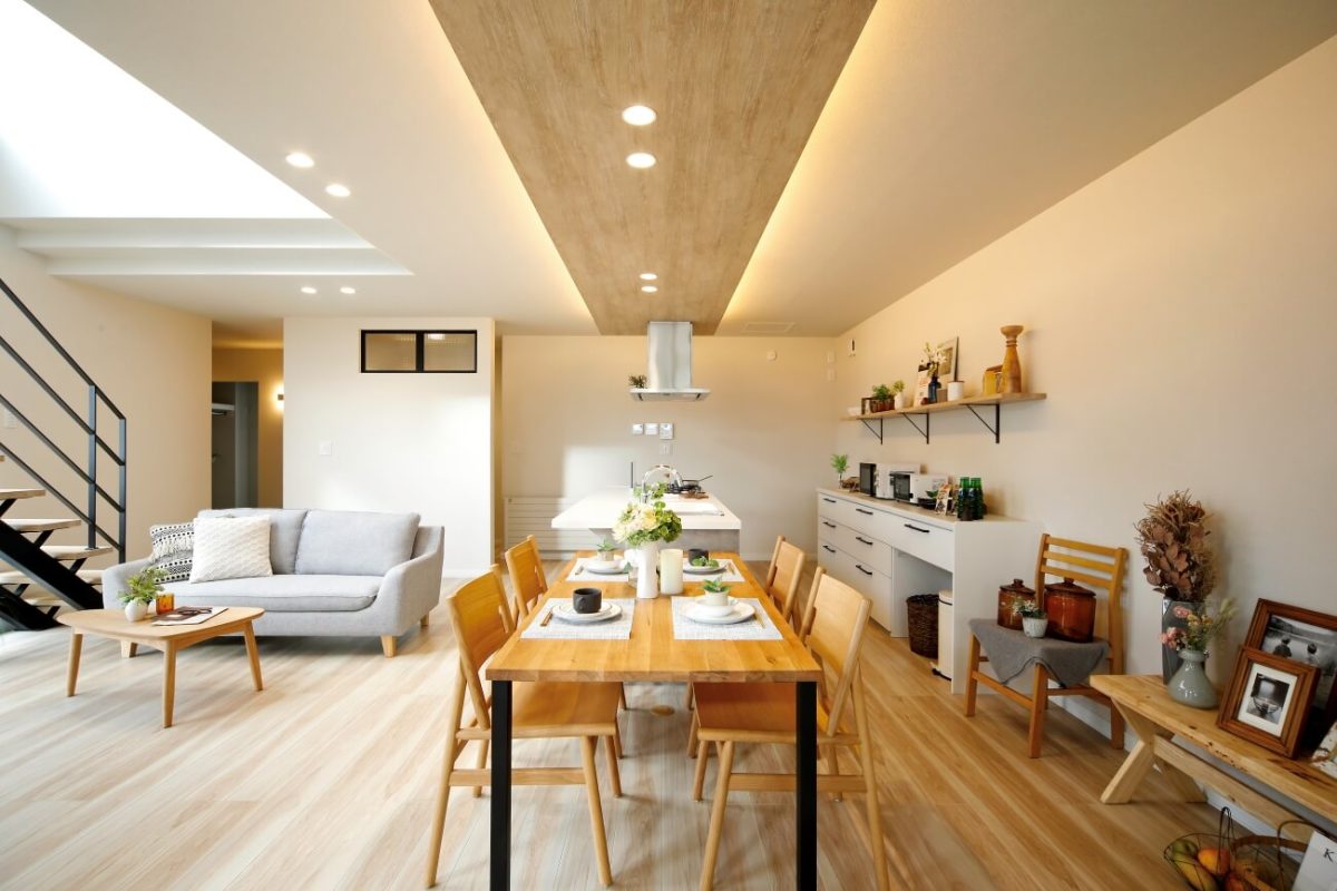 2.8帖の「紡ぐスペース」が家族の時間をつくる