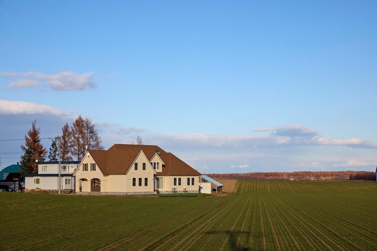 外観と住み心地両立 更別村の農家住宅