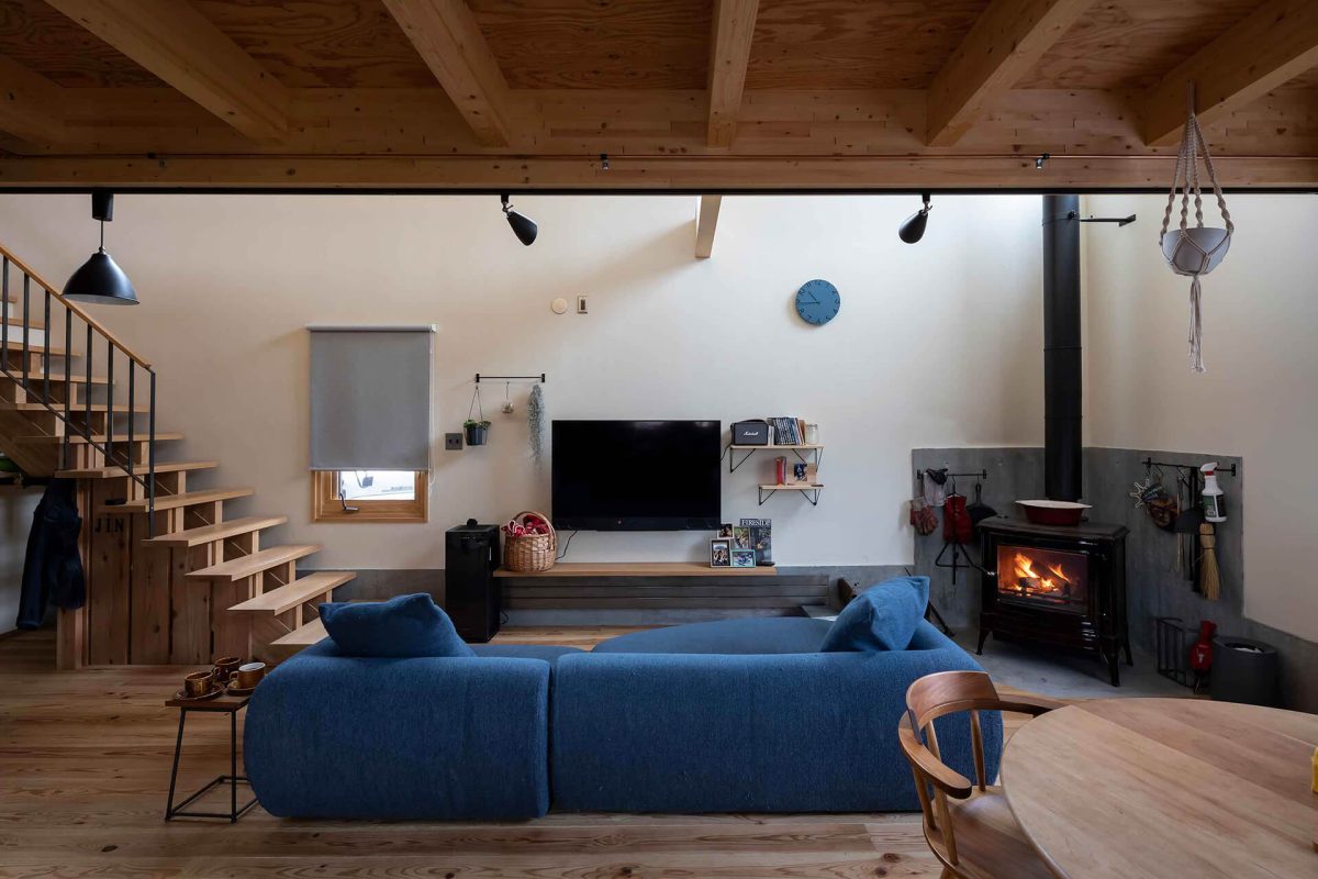 薪ストーブのある暮らし