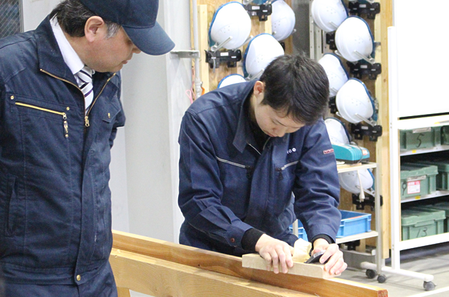 JBN・ポリテクセンター 見習い大工育成研修会