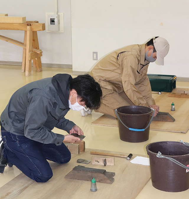 ポリテク北海道 見習い大工育成研修会