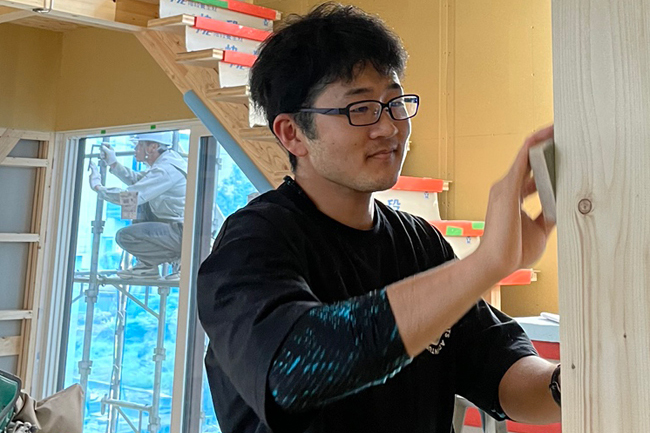 若手大工を育てよう – 丸三ホクシン建設 宮下義己氏(2022年入社)