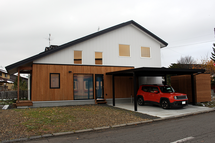 道産材で建てる家【設計・施工/キクザワ(恵庭市)】