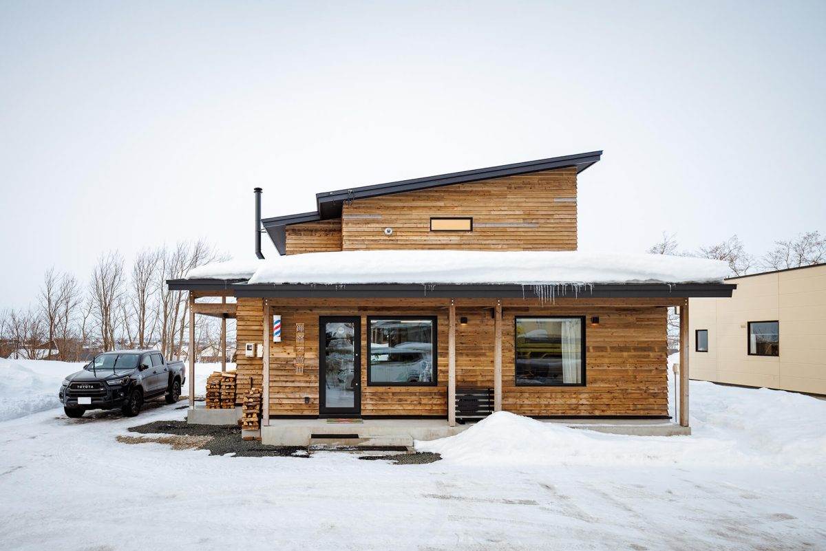 道産木材で建てた心を整えるスパサロン