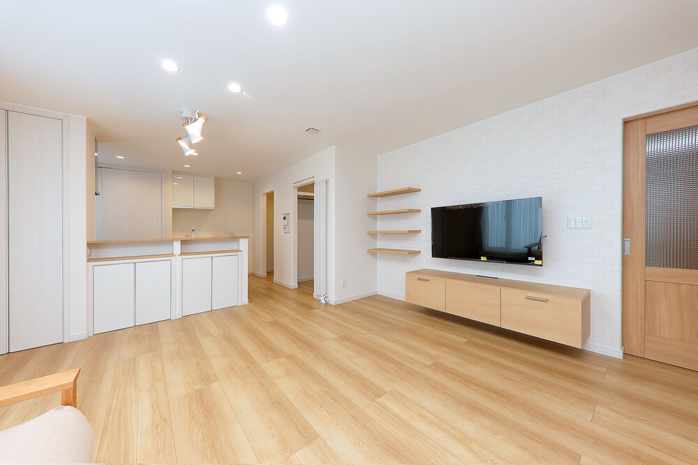 収納と家事動線にこだわった快適住まい