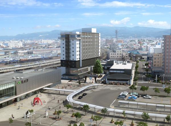 2019年12月開業 JR函館駅前に複合施設 大和ハウス
