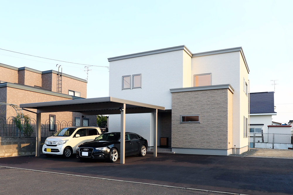 広い土地で叶えたナチュラルテイストの家
