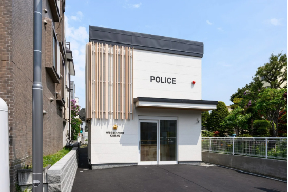 三井グループ初の木造交番が完成